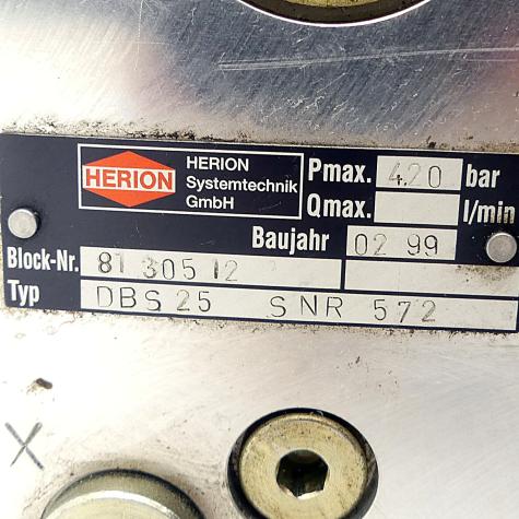 Control block DBS25 SNR 572 Used