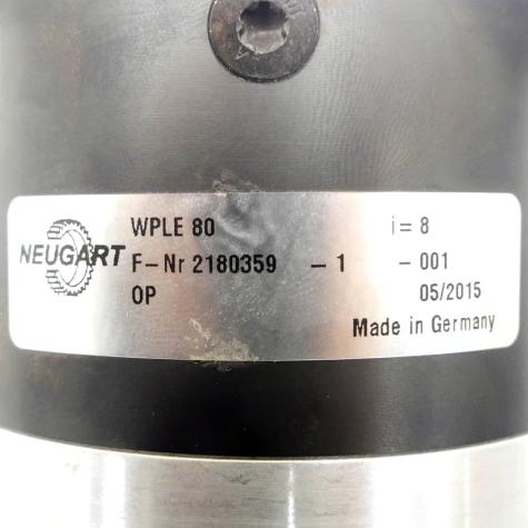Right angle gearbox WPLE 80 Used