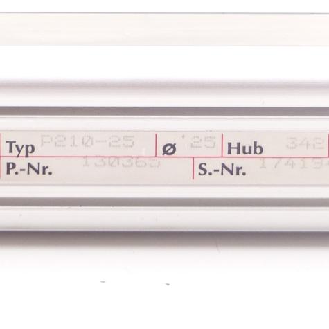 Lineareinheit P210-25 Hub 342mm 130365 Gebraucht