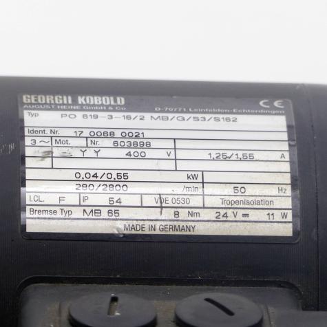 Getriebemotor 528160 Gebraucht
