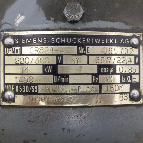 Three-phase Motor OR824-4  Used