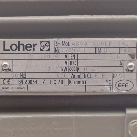 Three-phase Motor ABGA-090LB-04C  New