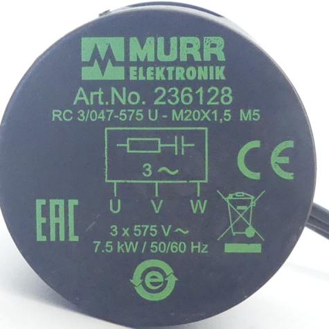 Motor interference suppression module RC 3/04 RC 3/047-575 New