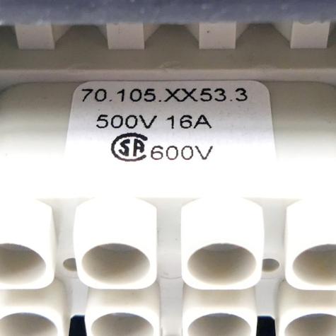 10 Piece of socket 16 Fach 500V 16A  New