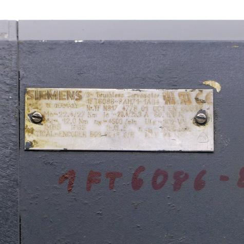 Brushless servo motor N817 4778 01 0001 EN 6003 Used