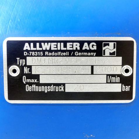 Pressure relief valve DVIMR29EL-W132 New
