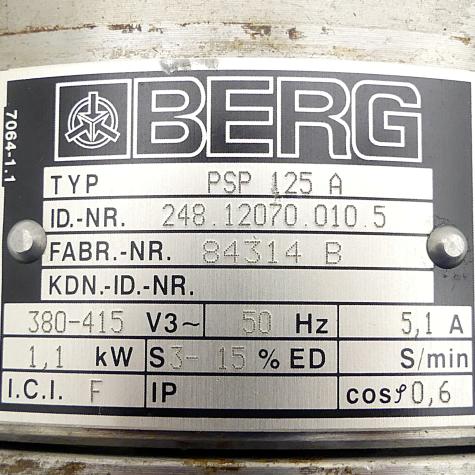 Elektromechanischer Schnellspanner PSP 125 A Gebraucht