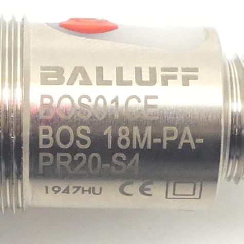 Retro-reflective sensor BOS 18M-PA-PR20-S4 New