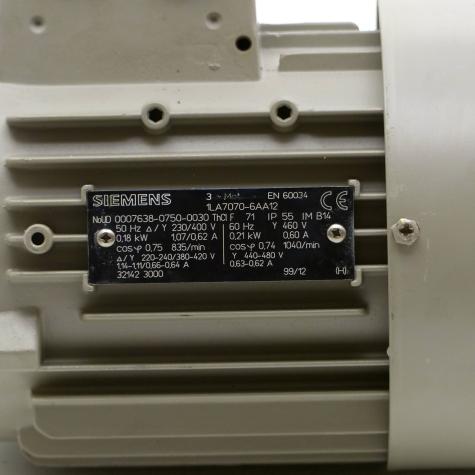 Drehstrommotor 0021869-0100-0007 Neu