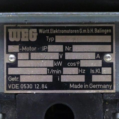 Drehstrommotor  Gebraucht