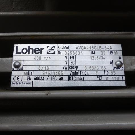 Three-phase Motor 3258834 Used
