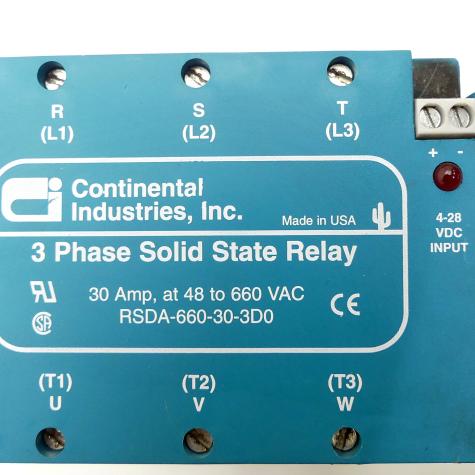 3 Phase Solid State Relay  Used