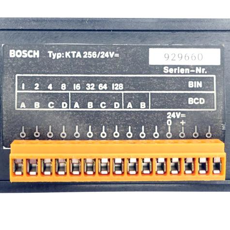 KTA 256 Display  Neu OVP