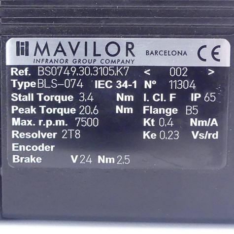 Servomotor BLS-074 Used