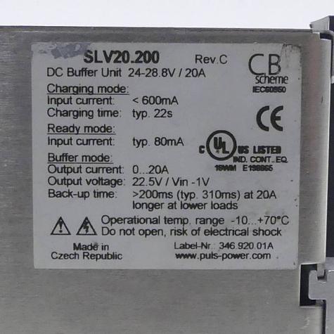 Buffer Unit SLV 20  Used