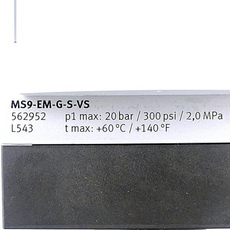 On-off valve 562952 New