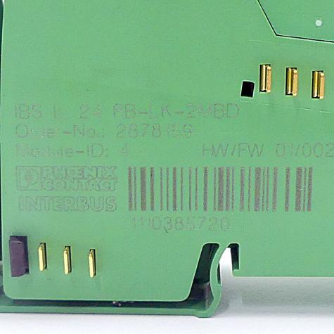 Inline-Klemme IBS IL 24 RB-LK-2MBD 