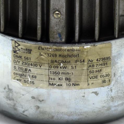 Gearmotor  Used