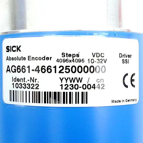 Absolute Encoder AG661-466125000000 New FS
