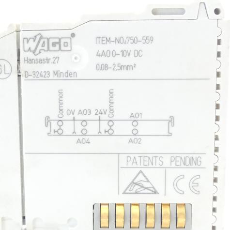 4-channel analog output  New FS
