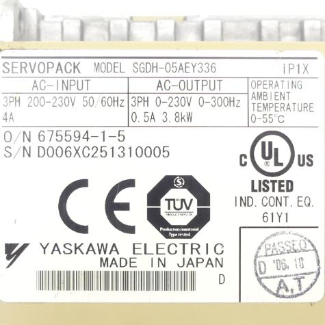 Servopack  Used