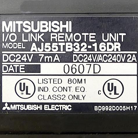 Remote unit output module MELSEC Used