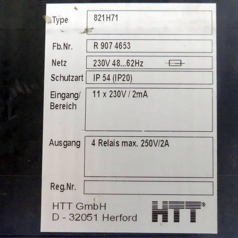 temperature control device 821H71  Used