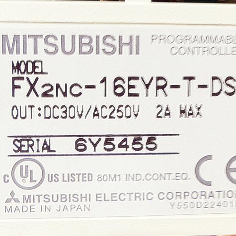 Expansion device FX2NC-16EYR-T-DS Used