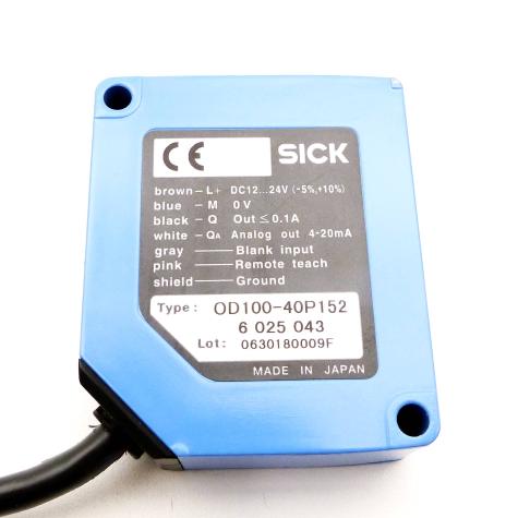 Distanzsensor OD100-40P152  Neu