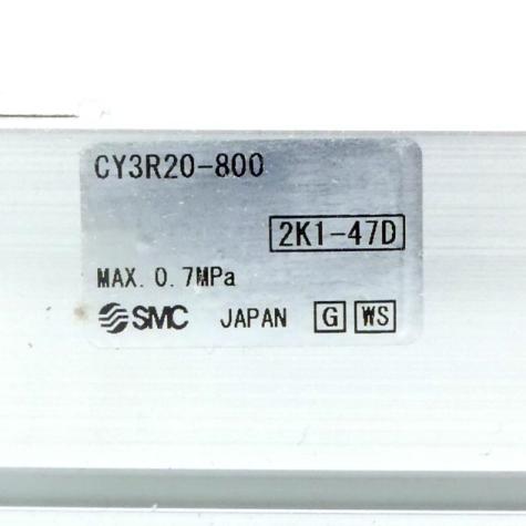 rodless cylinder CY3R20-800 New