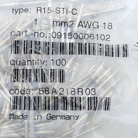 Contact pin R15-STI-C New FS