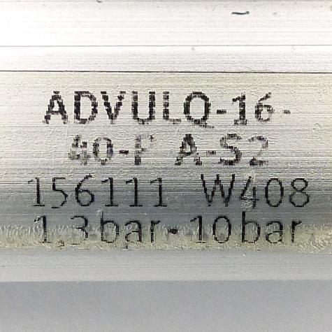 Compact Cylinder ADVULQ-16-40-P-A-S2 156111 Used