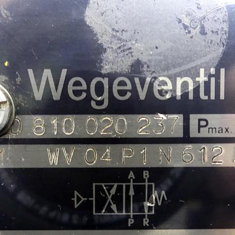 4/2 Wegeventil WV 04 P1 N 6 12 A0 Gebraucht