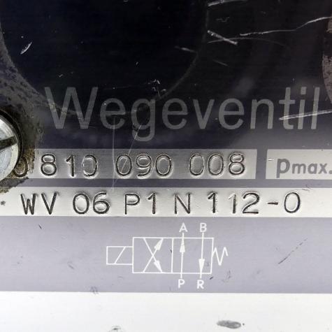 4/2 Wegeventil WV 06 P1 N 1 12-0 Gebraucht