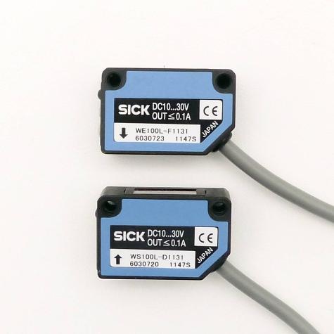Miniature light Barrier WS100L-D1131 + WE100L-F1131 New