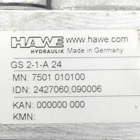Hydraulikventil 2/2 Wege  Gebraucht