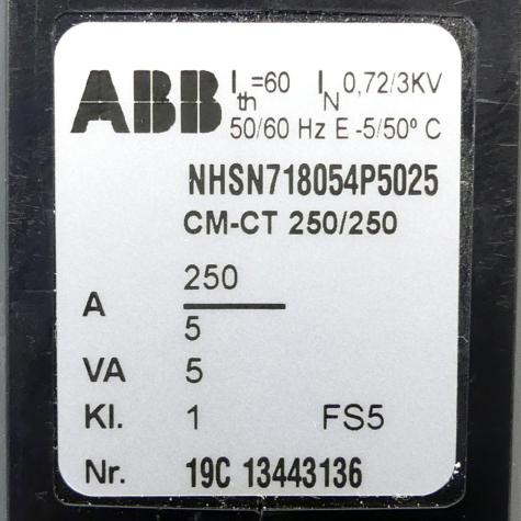 Current transformer  New FS