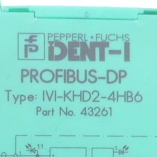Profibus-DP IVI-KHD2-4HB6 43261 Used