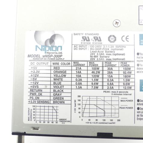 Nonstop DC Power Supply  Gebraucht