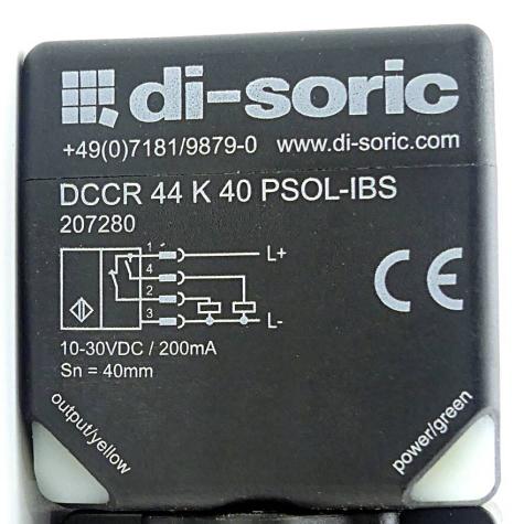 Sensor Induktiv DCCR 44 K 40 PSOL-IBS  Neu OVP