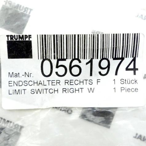 Limit switch right  New FS
