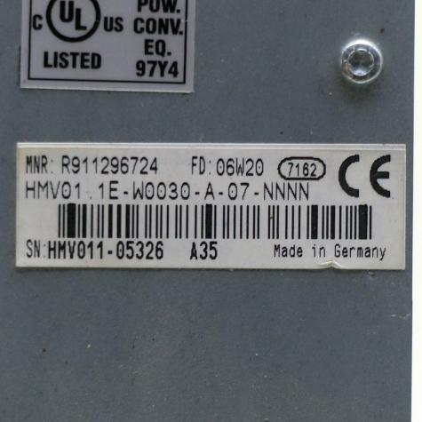 Servo Drive HMV01.1E-W0030-A-07-NNNN 