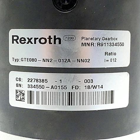 Planetary Gearbox GTE080-NN2-012A-NN02 New