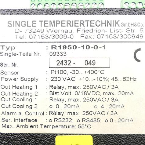 Temperature control device R1950-10-0-1 
