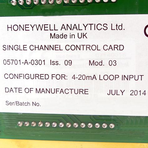Control Card  