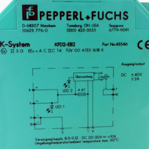 Power Feed Module KFD2-EB2 Used