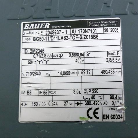 Stirnradgetriebemotor E 2048637-1 Neu