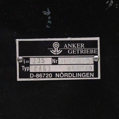 Getriebemotor 042975 Gebraucht