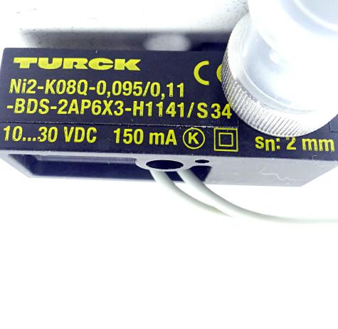 Inductive Sensor NI2-K08Q-0.095/0.11-BDS-2AP6X3-H1141/S34 New FS