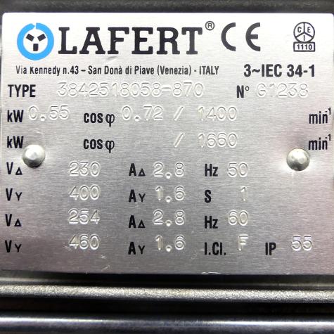 Three-phase motor IEC 34-1 Used